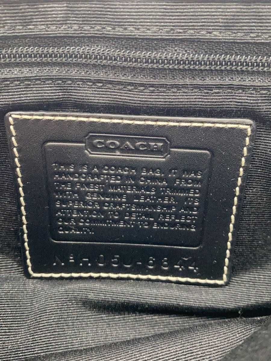 COACH Mini Field_Signature Canvas BLK All Over Pattern 5
