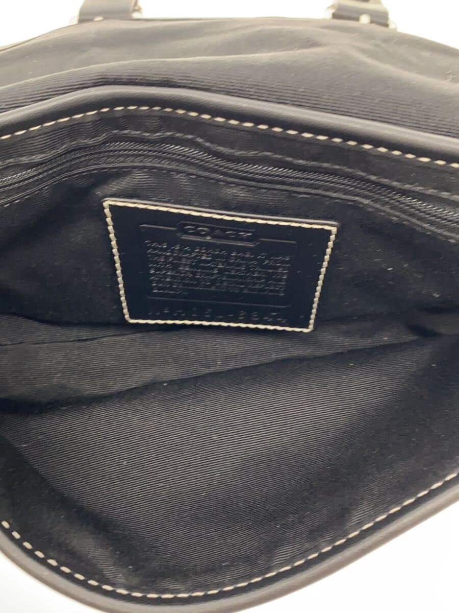 COACH Mini Field_Signature Canvas BLK All Over Pattern 6