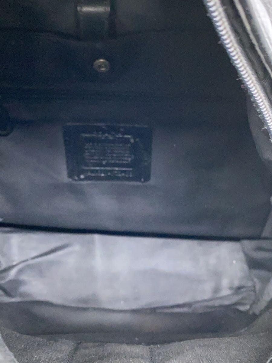 COACH Backpack Faux Leather BLK All Over Pattern F72483 6