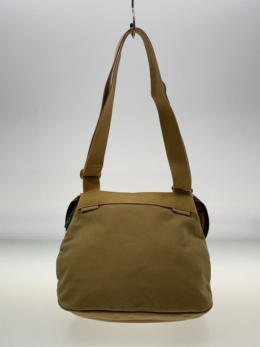 BRADY Shoulder Bag Canvas BEG Solid 3