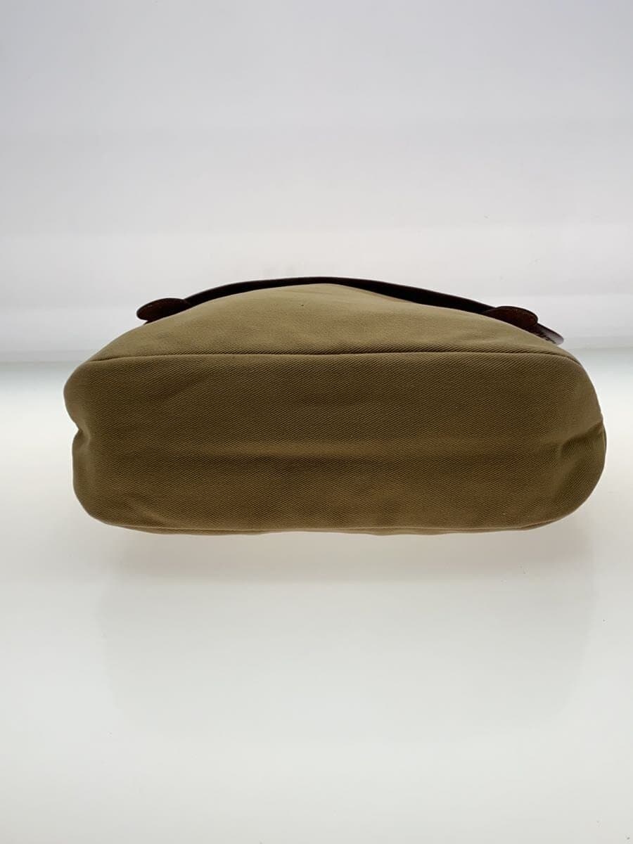 BRADY Shoulder Bag Canvas BEG Solid 4