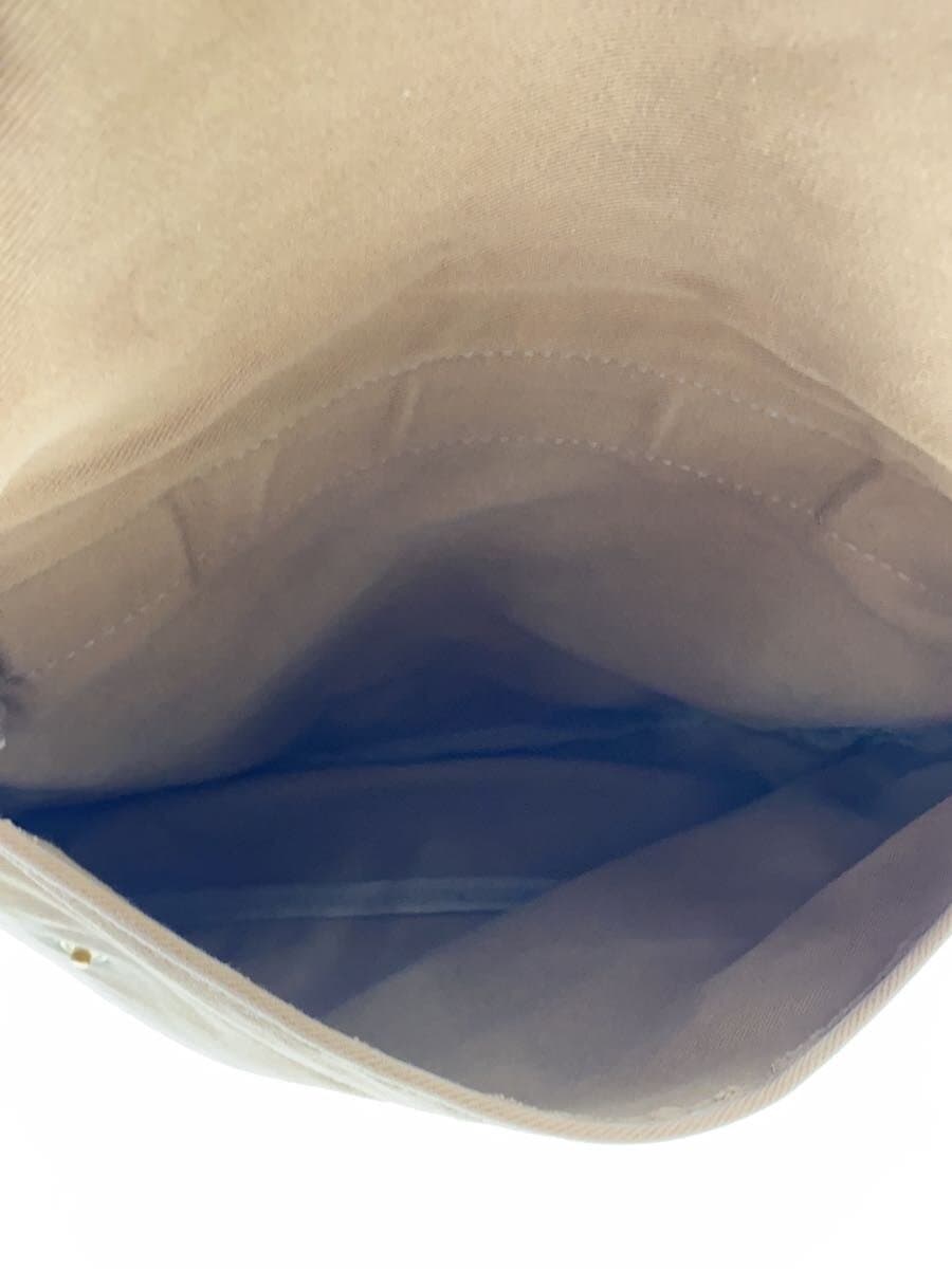 BRADY Shoulder Bag Canvas BEG Solid 6