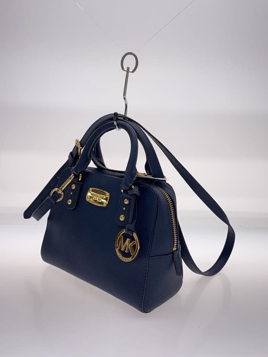 MICHAEL KORS Shoulder Bag BLU Solid 2