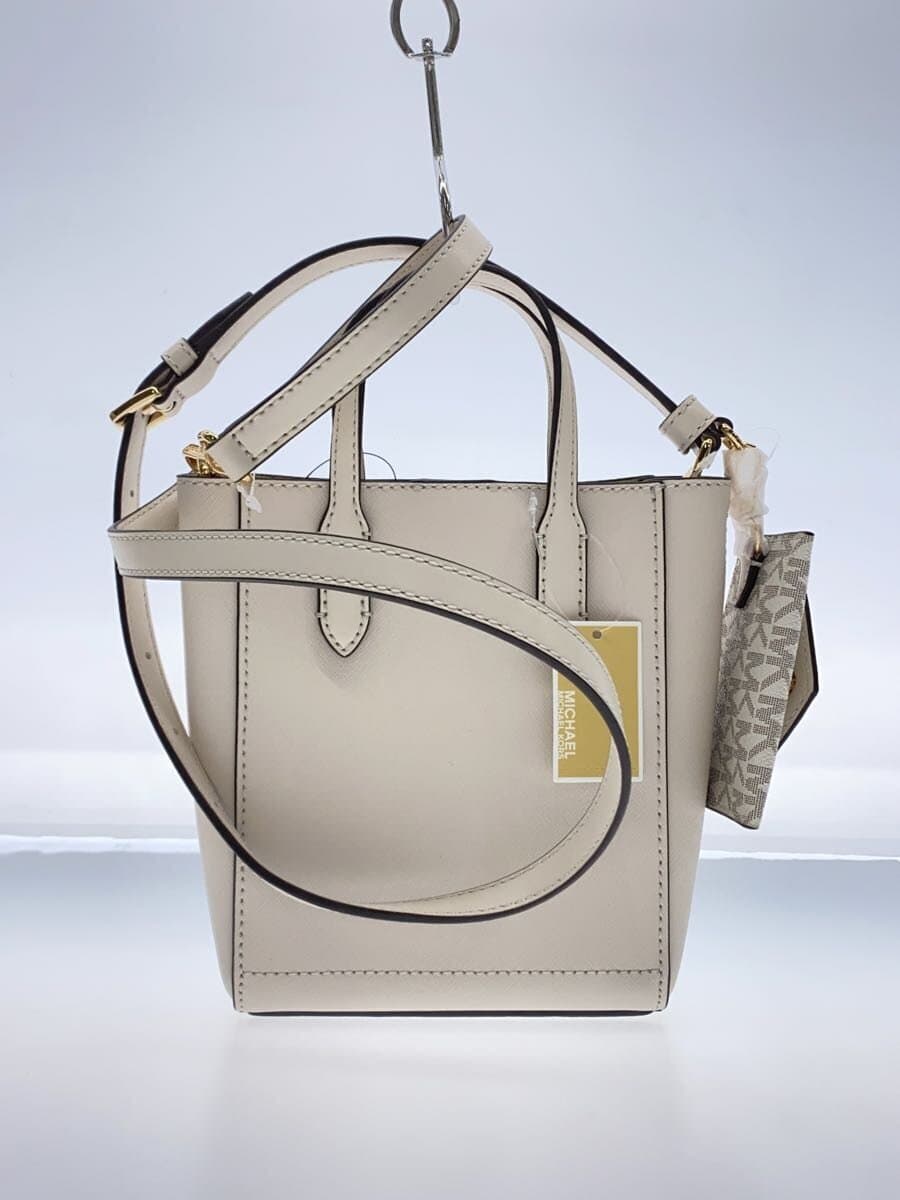 MICHAEL KORS Shoulder Bag PVC WHT Solid 35F4G2VC0T 3