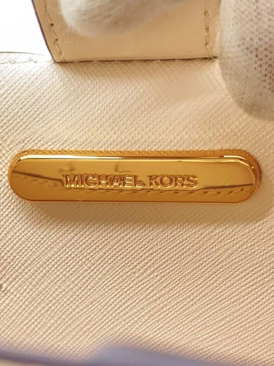 MICHAEL KORS Shoulder Bag PVC WHT Solid 35F4G2VC0T 5