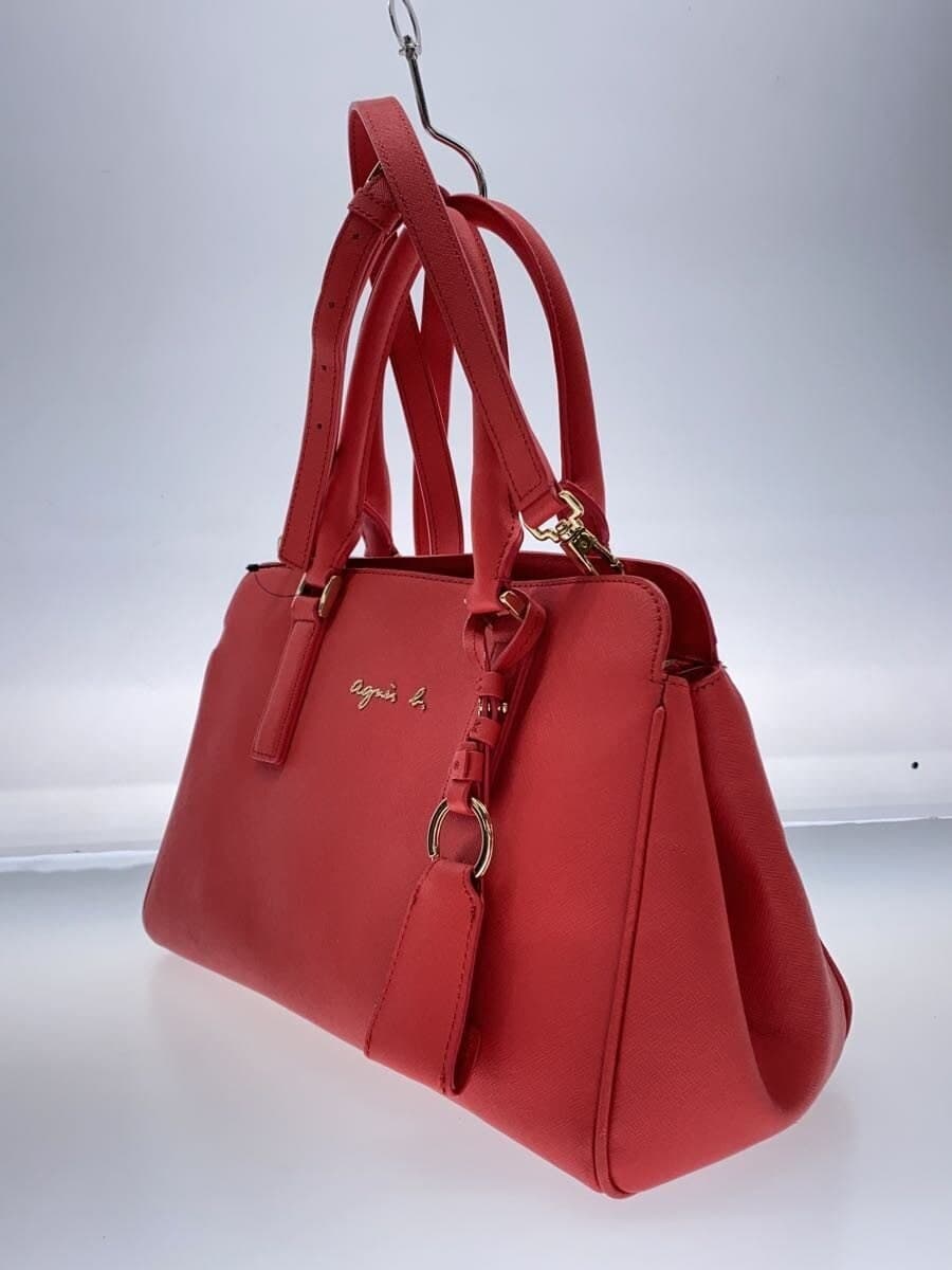 agnes b. Shoulder Bag RED 2