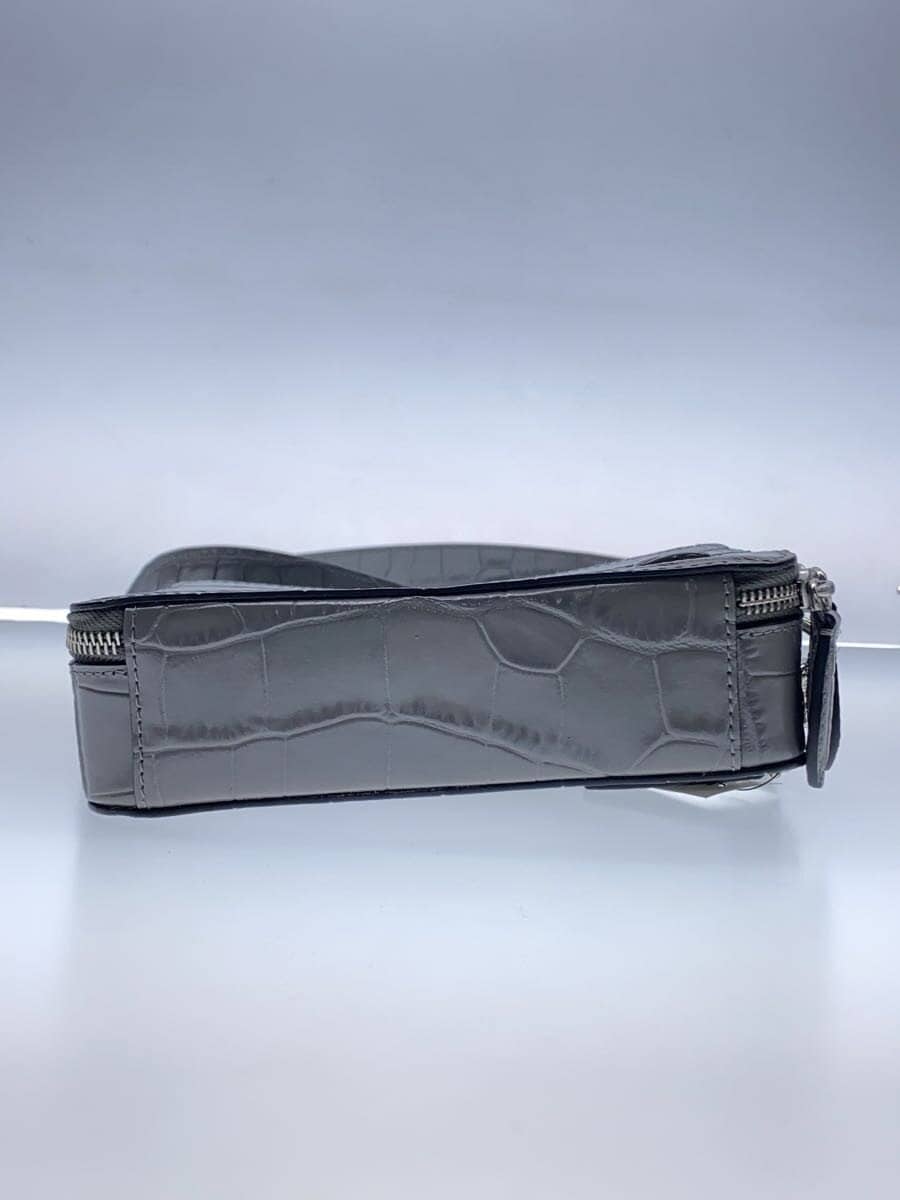 COACH Shoulder Bag Leather GRY Solid CW431 4