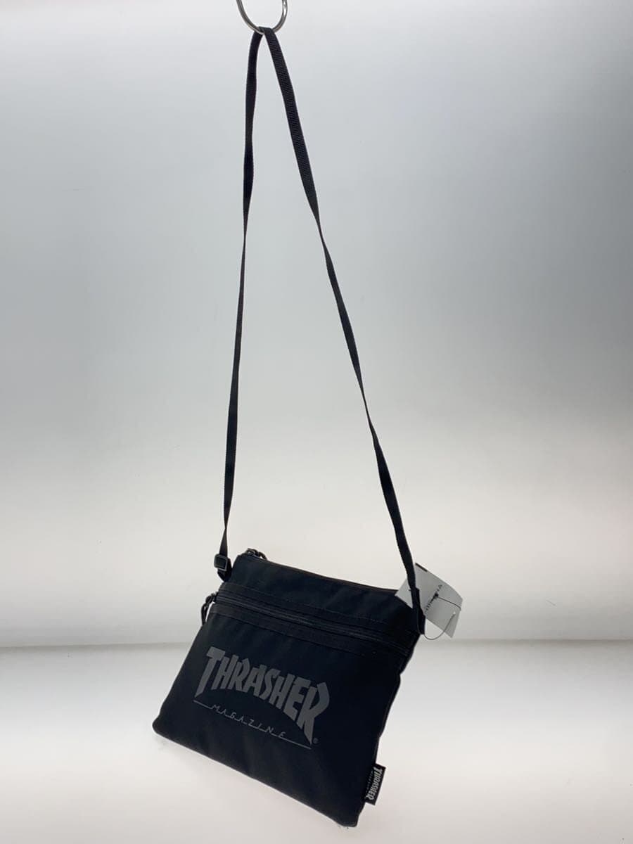 THRASHER Shoulder Bag BLK 2
