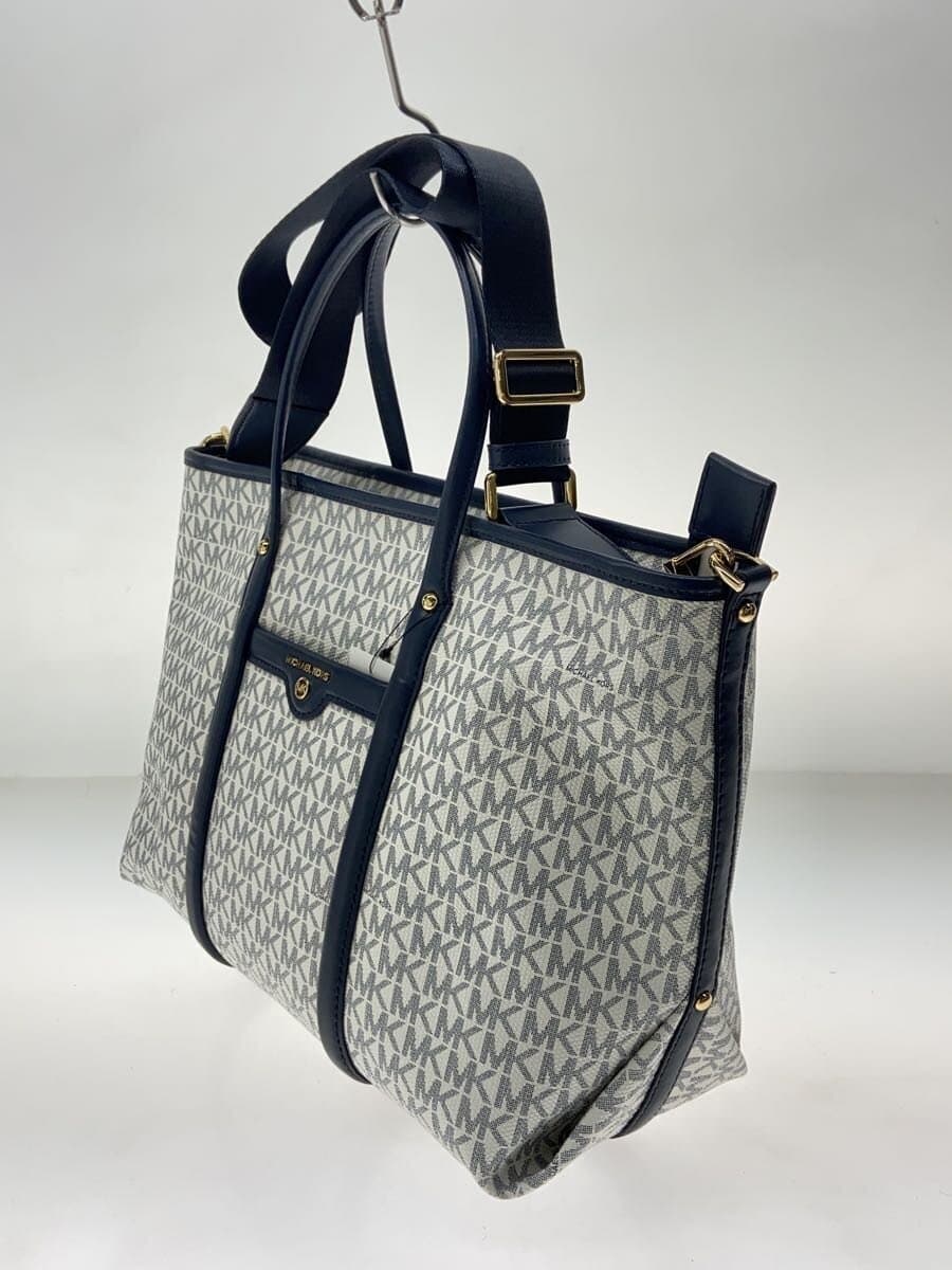MICHAEL KORS Tote Bag NVY All Over Pattern 30T0GKNT1B 2