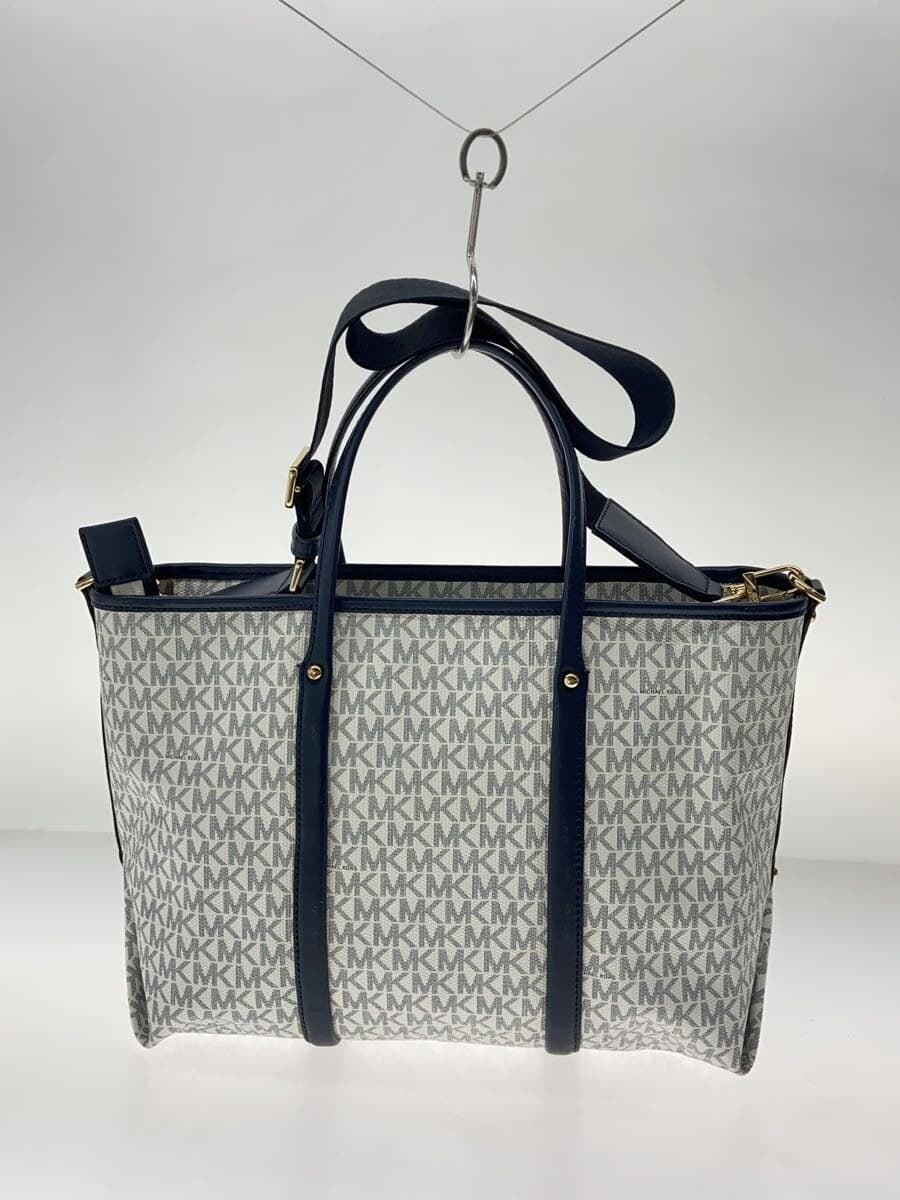 MICHAEL KORS Tote Bag NVY All Over Pattern 30T0GKNT1B 3