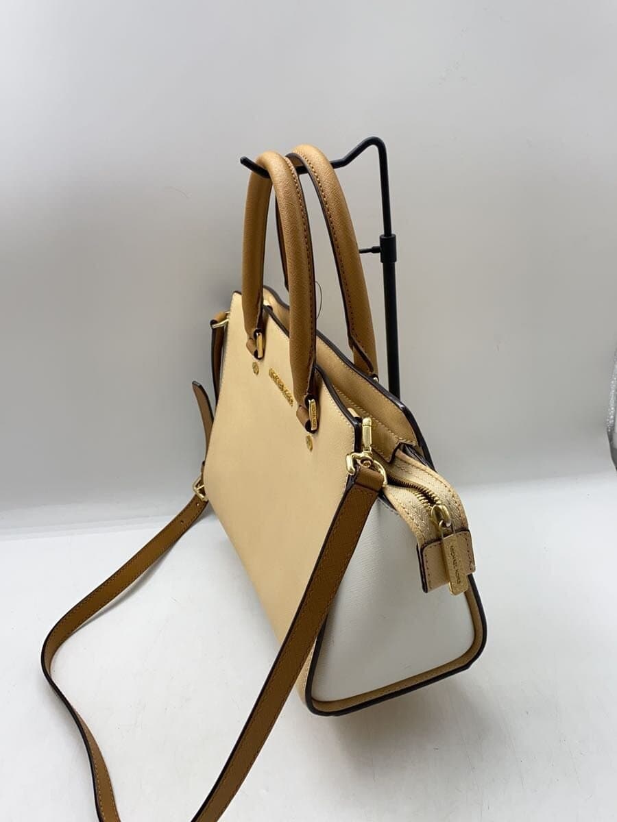 MICHAEL KORS Shoulder Bag Leather BEG AI-1501 2