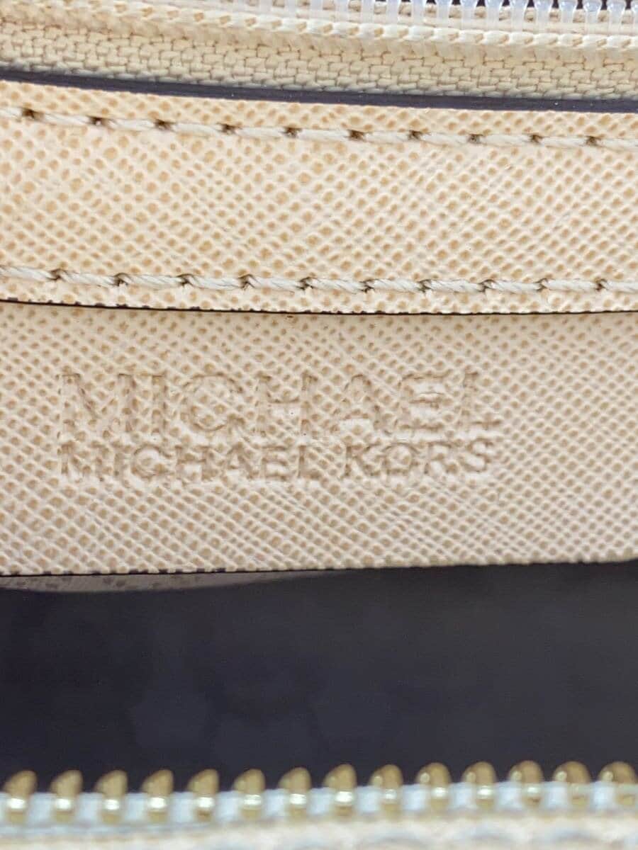 MICHAEL KORS Shoulder Bag Leather BEG AI-1501 5