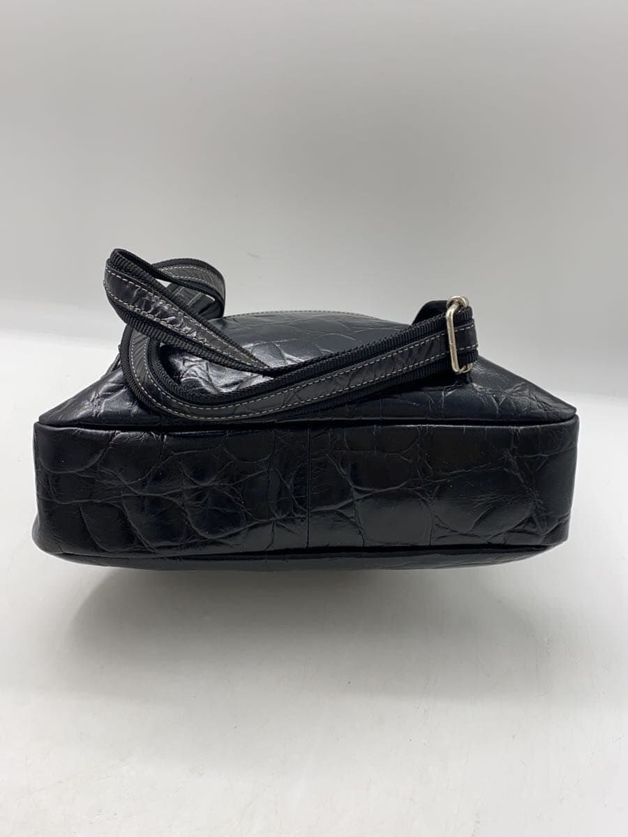 Other Brand Shoulder Bag Cowhide BLK 92116 4