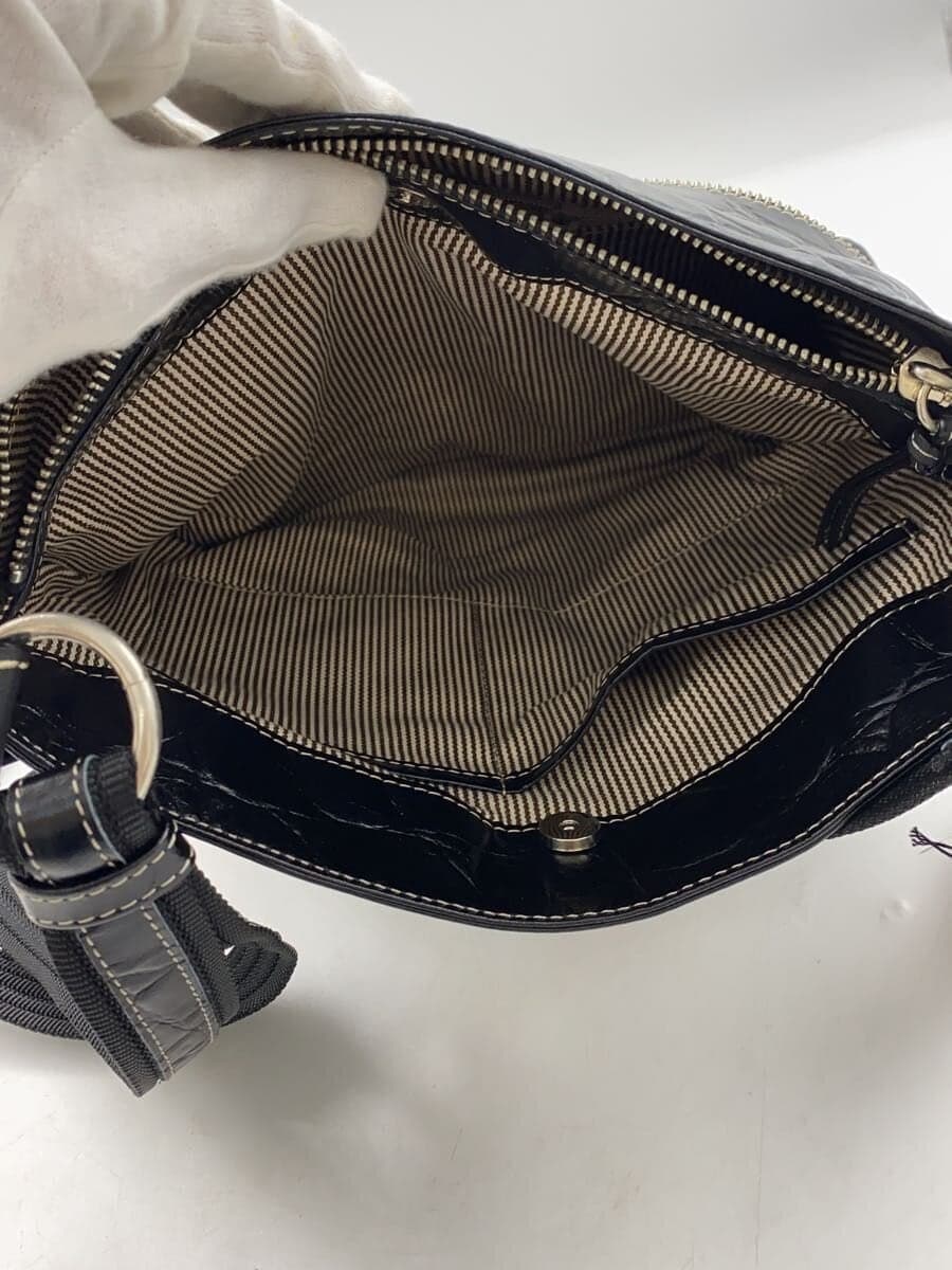 Other Brand Shoulder Bag Cowhide BLK 92116 6