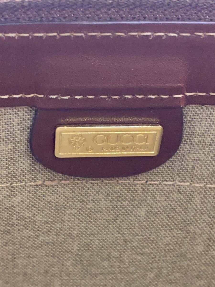 GUCCI bag leather BRW all-over pattern KHK017-115-4126 5