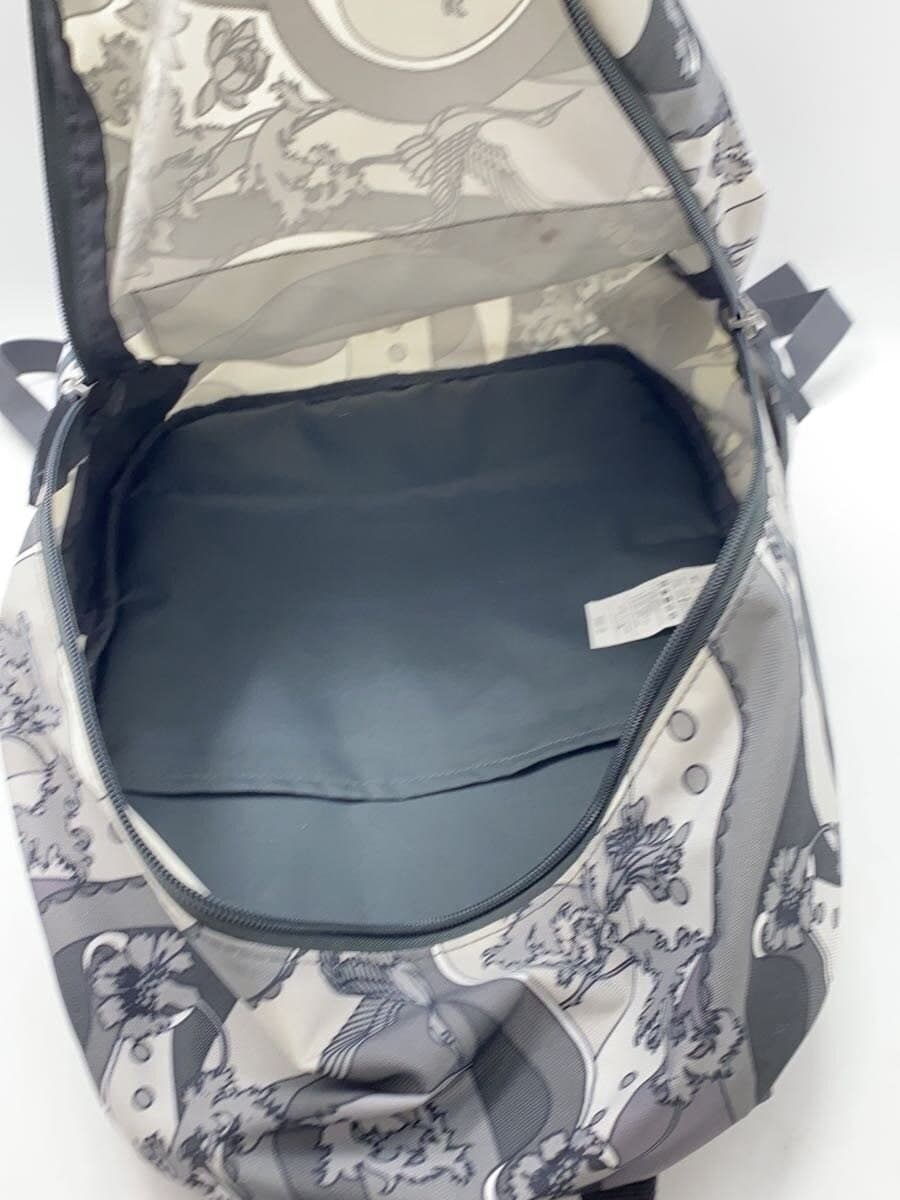 NIKE Backpack Polyester GRY All Over Pattern 6