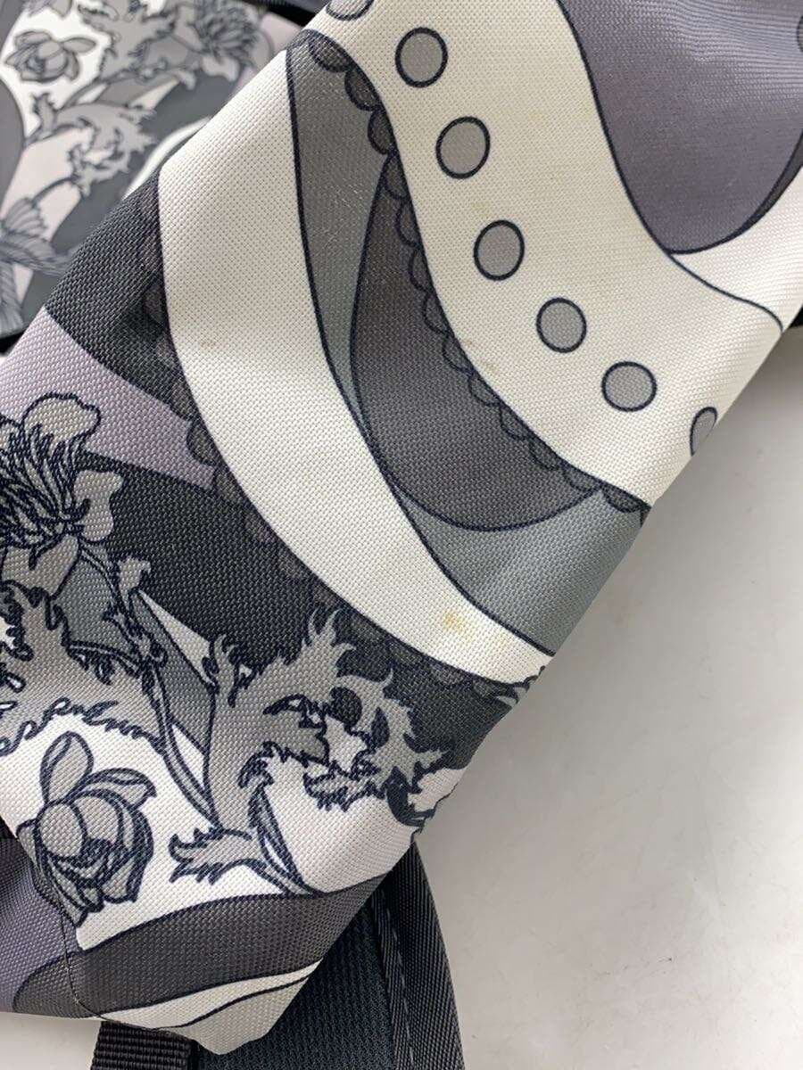 NIKE Backpack Polyester GRY All Over Pattern 8