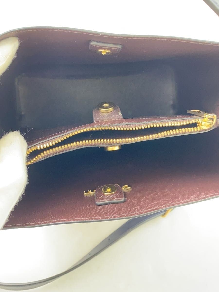 COACH Shoulder Bag Leather 6