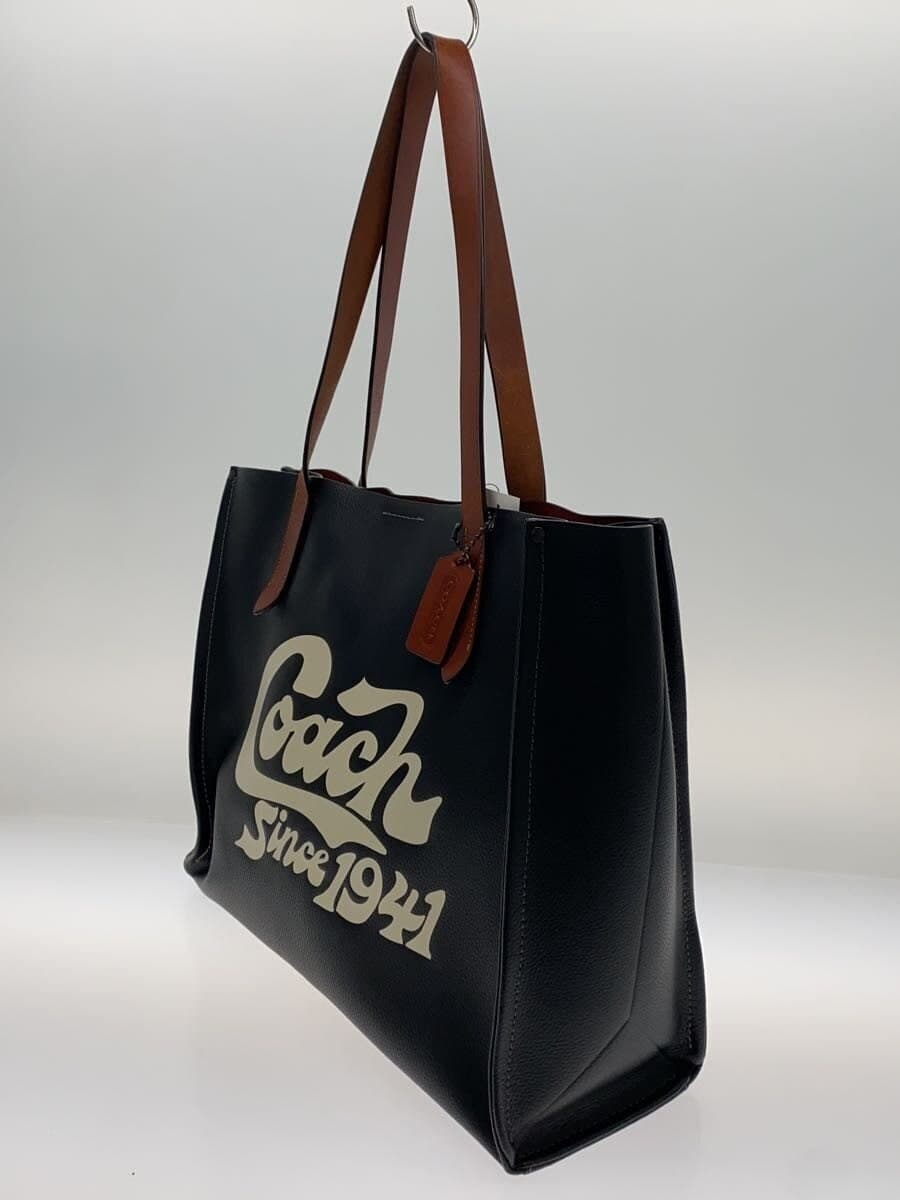 COACH Relay Tote - Coach Graphic Leather Black CH766 2
