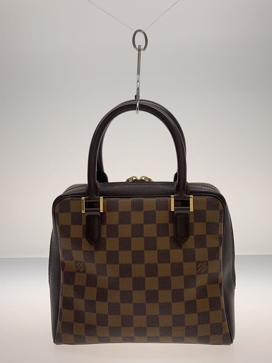 LOUIS VUITTON Triana _Damier Ebene Leather BRW 3