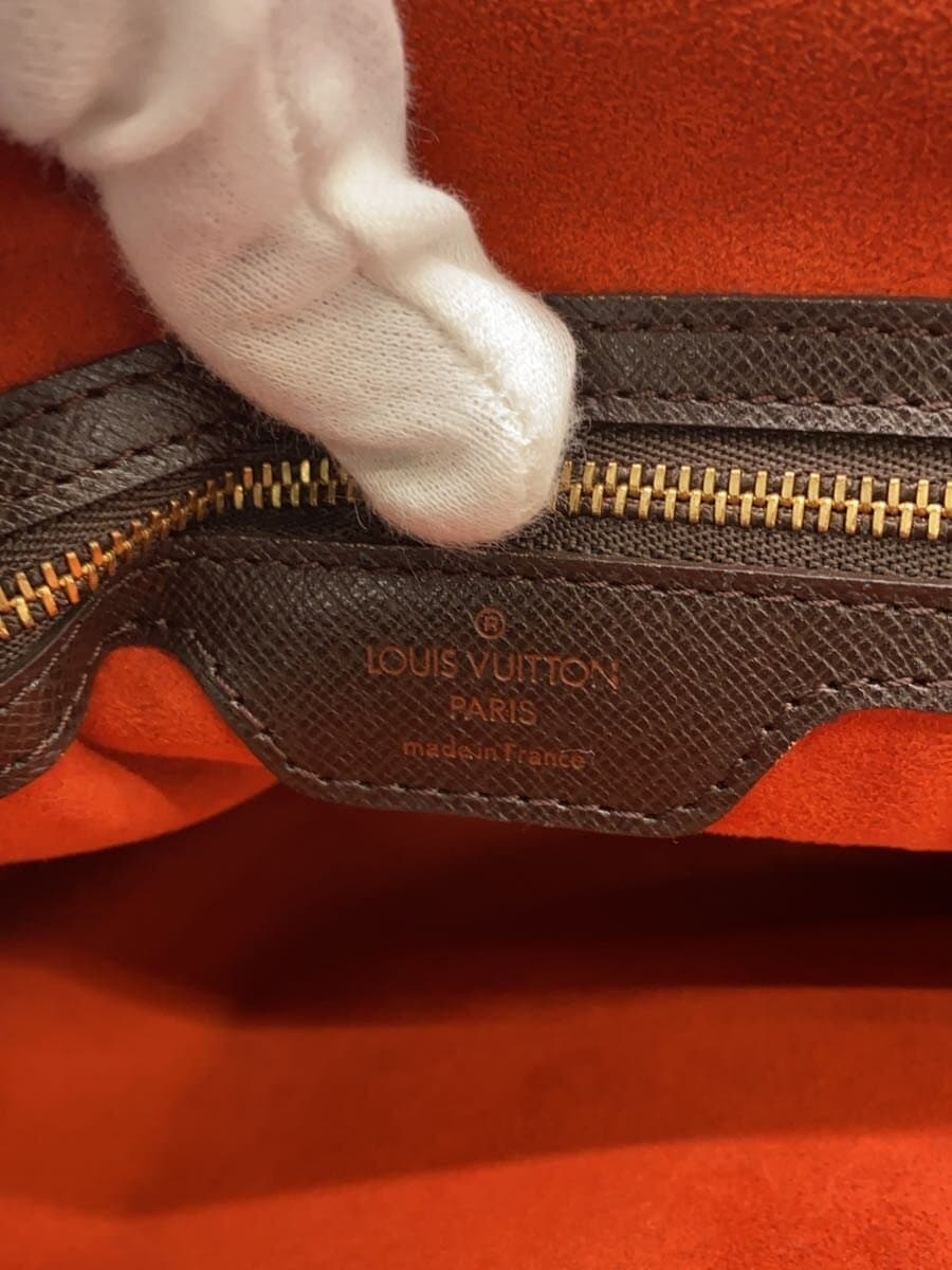 LOUIS VUITTON Triana _Damier Ebene Leather BRW 5