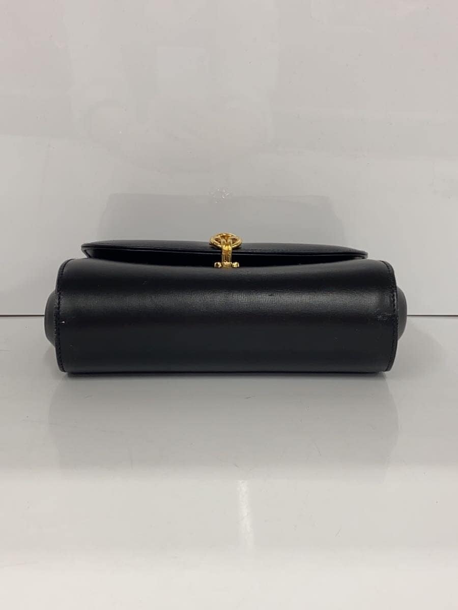 GUCCI Shoulder Bag Leather BLK All Do GUCCI 4