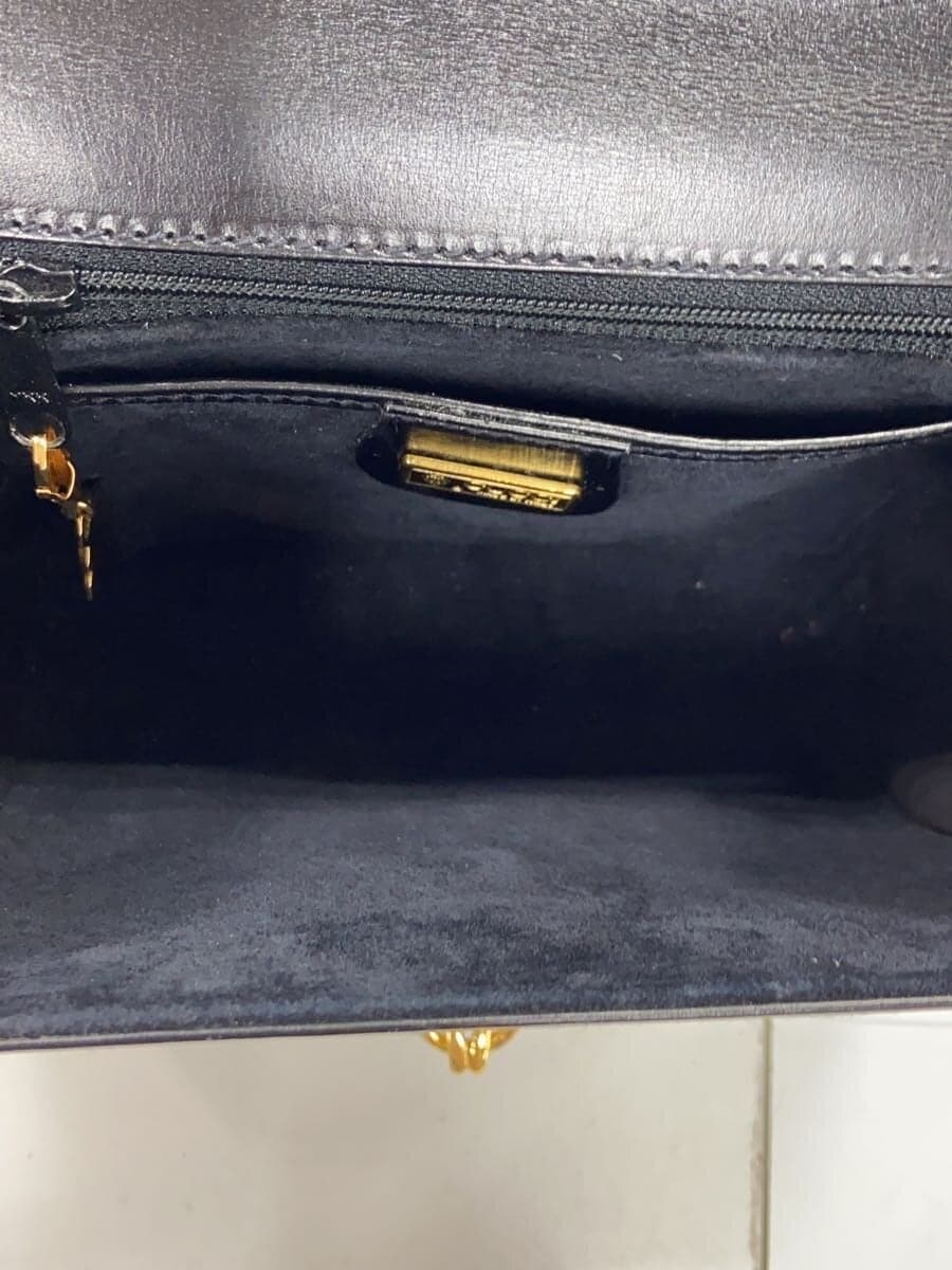 GUCCI Shoulder Bag Leather BLK All Do GUCCI 6