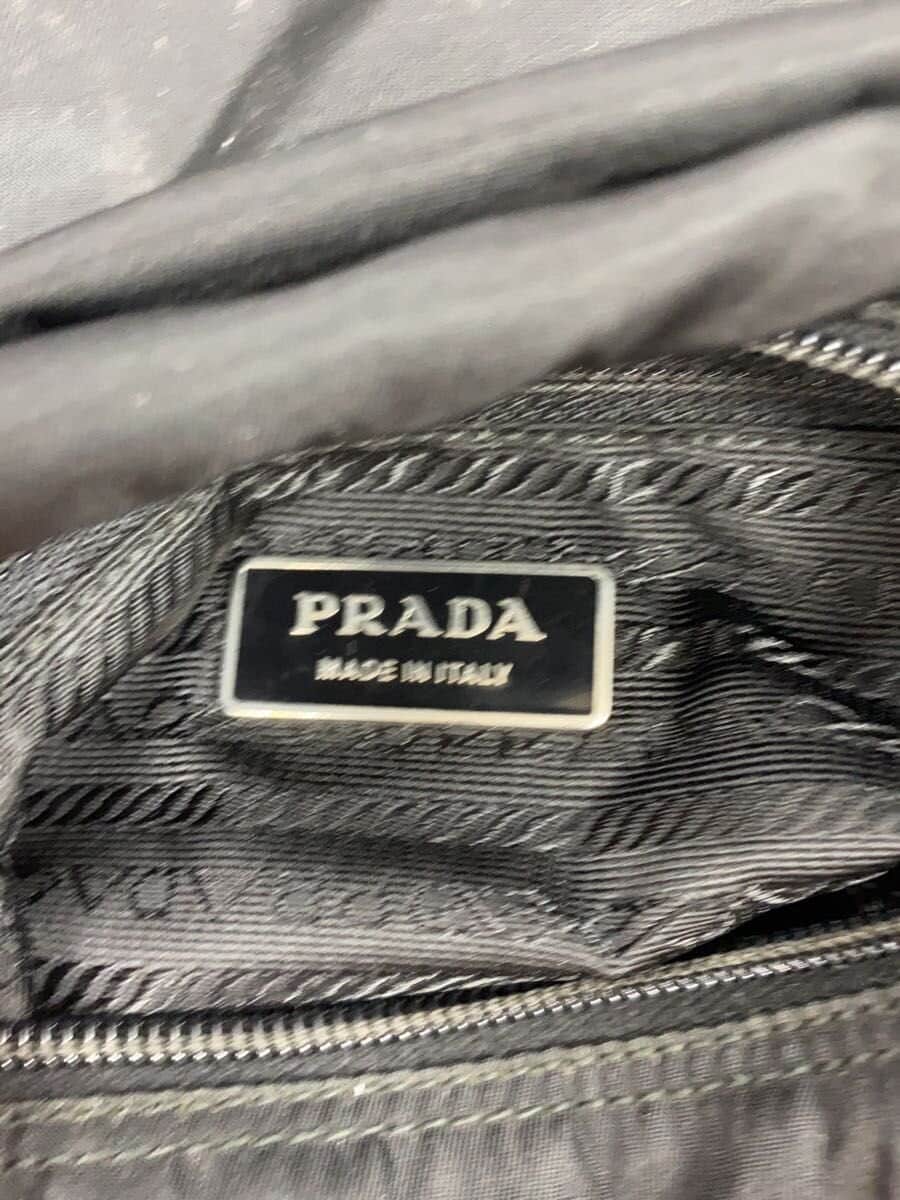 PRADA Shoulder Bag BLK Solid 5