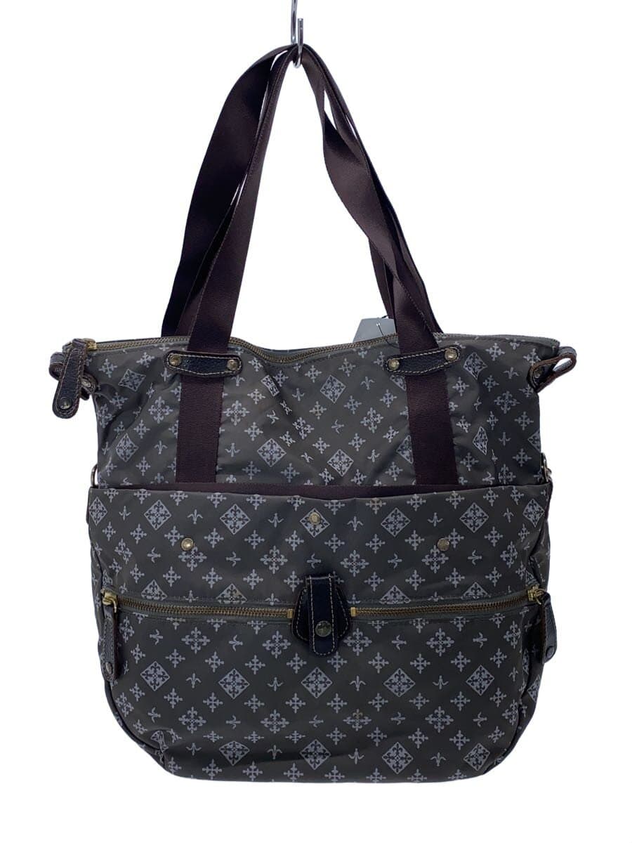 russet Shoulder Bag KHK All Over Pattern