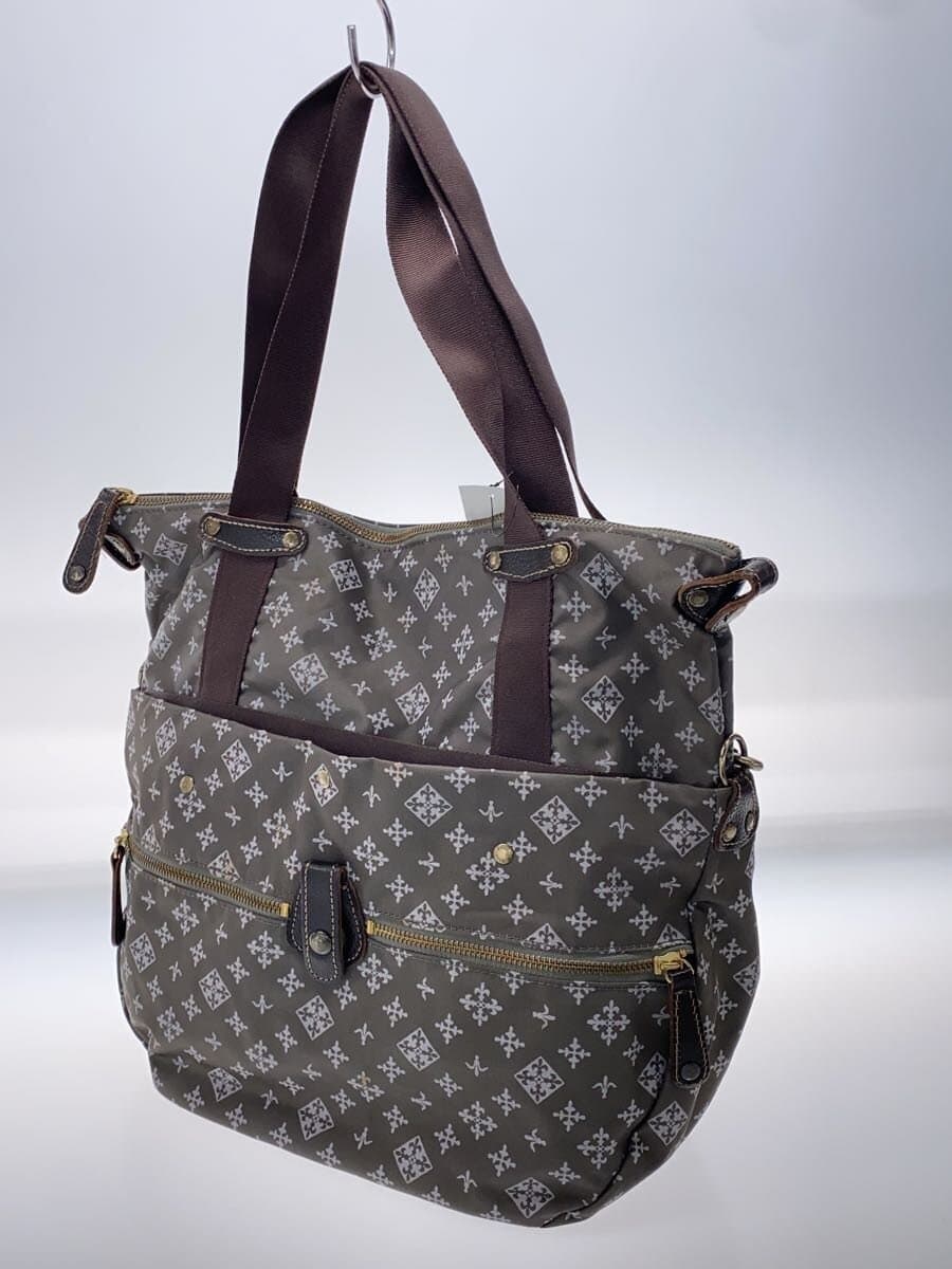 russet Shoulder Bag KHK All Over Pattern 2