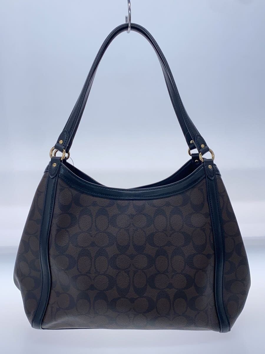 COACH Tote Bag Leather BRW C6232 3
