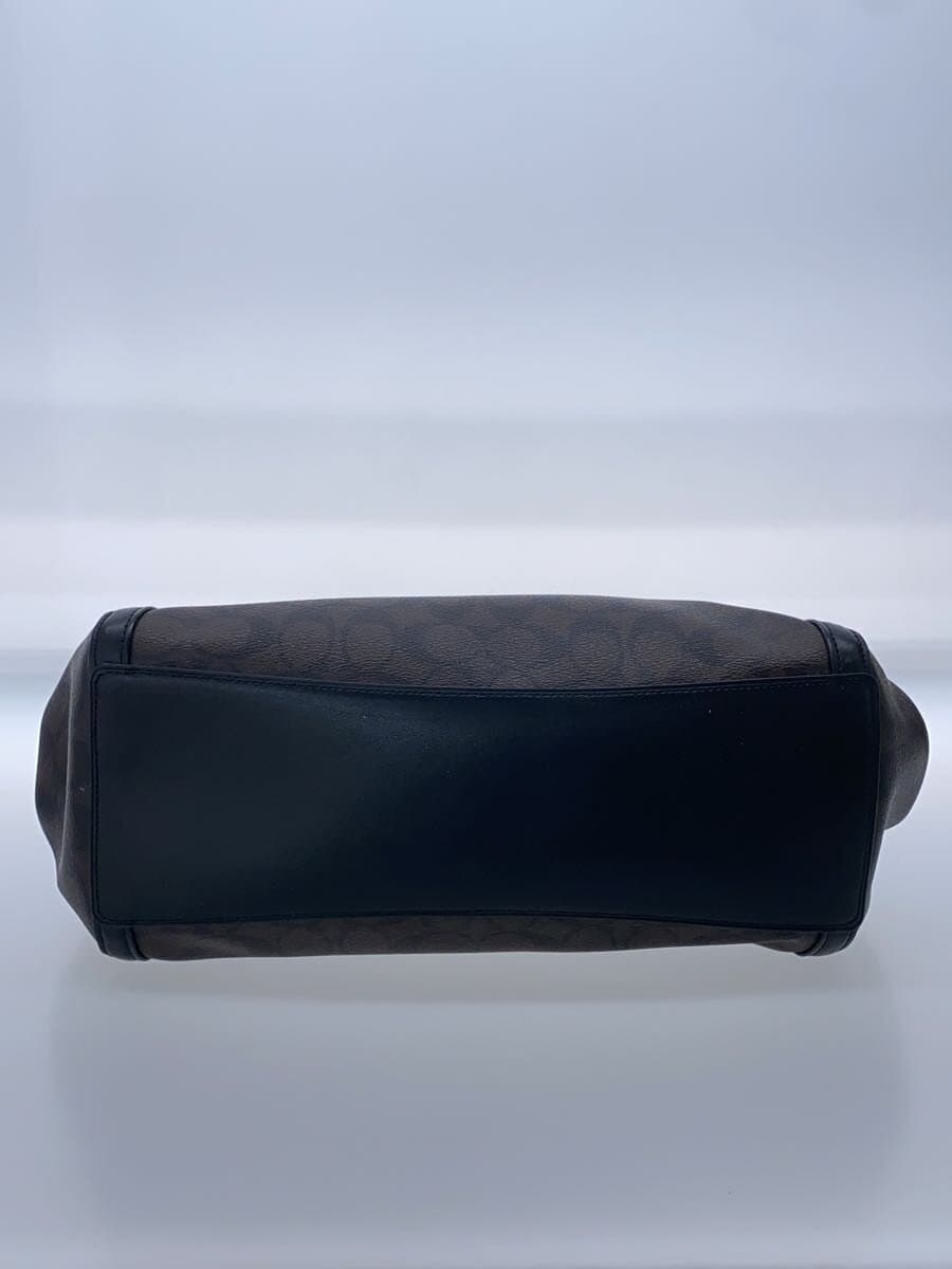 COACH Tote Bag Leather BRW C6232 4