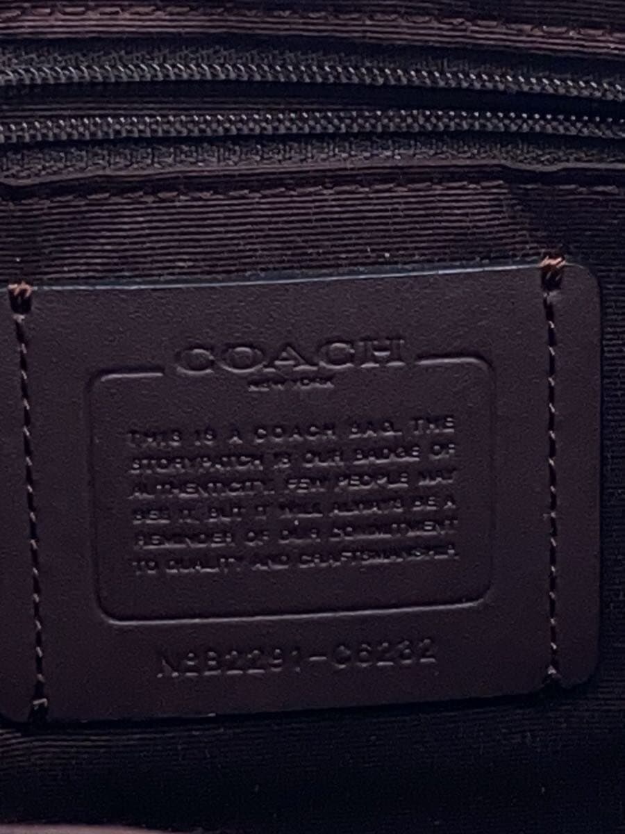 COACH Tote Bag Leather BRW C6232 5