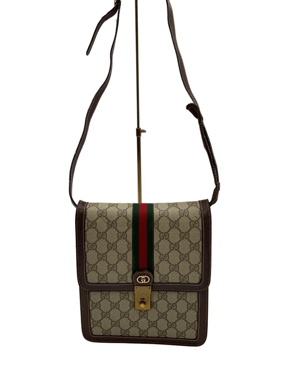 GUCCI Shoulder Bag Canvas CML All Over Pattern