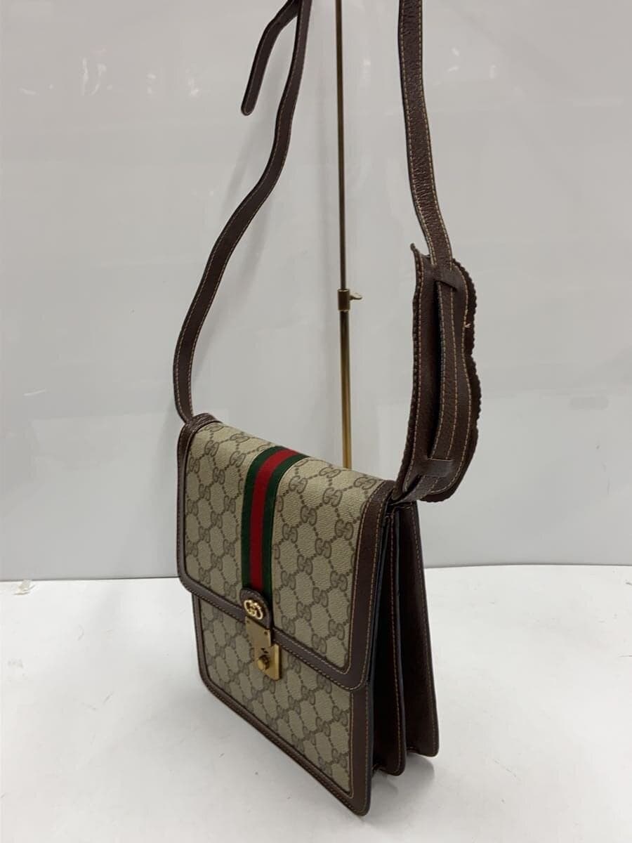 GUCCI Shoulder Bag Canvas CML All Over Pattern 2
