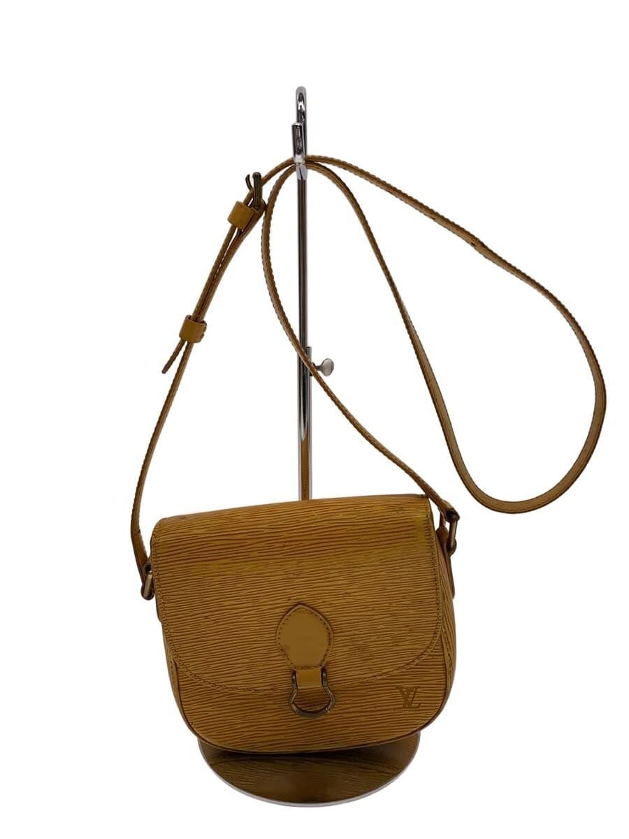 LOUIS VUITTON Tote Bag Leather YLW Solid M52219