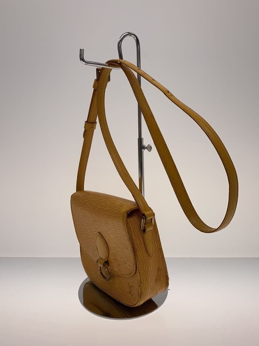 LOUIS VUITTON Tote Bag Leather YLW Solid M52219 2