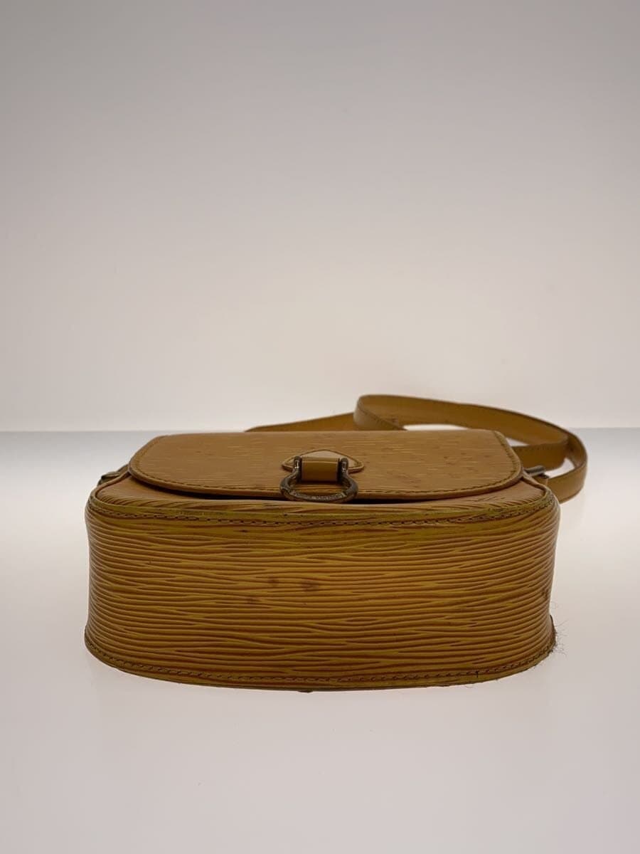 LOUIS VUITTON Tote Bag Leather YLW Solid M52219 4