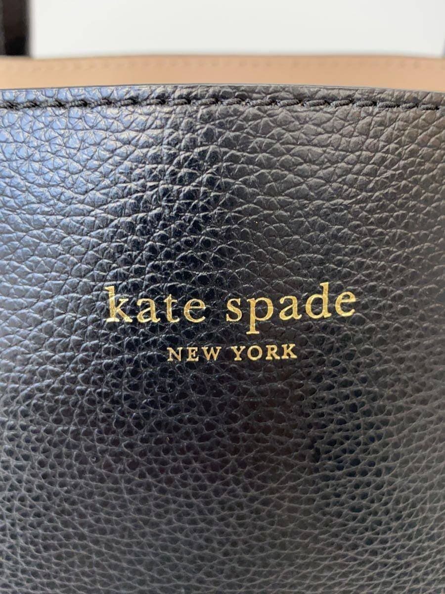 kate spade new york Handbag Cowhide BLK 5