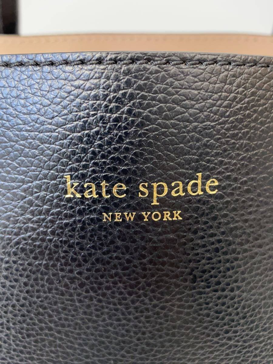 kate spade new york Handbag Cowhide BLK 5