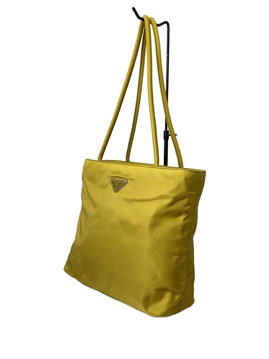PRADA Handbag Nylon YLW 2