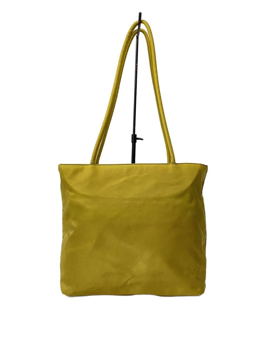 PRADA Handbag Nylon YLW 3