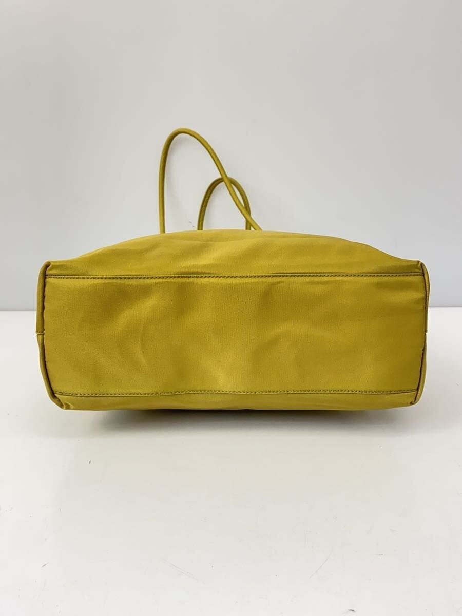 PRADA Handbag Nylon YLW 4