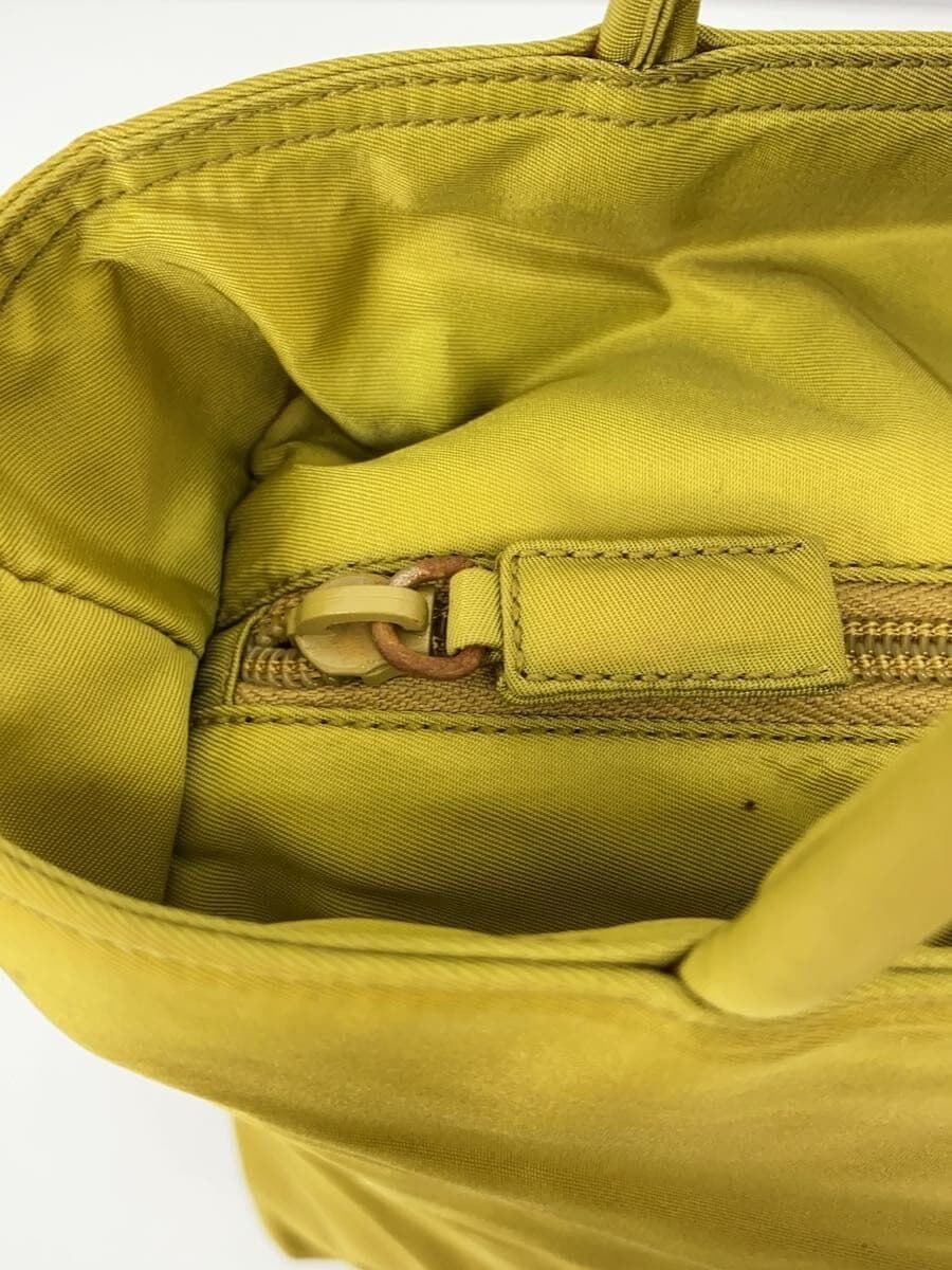 PRADA Handbag Nylon YLW 7