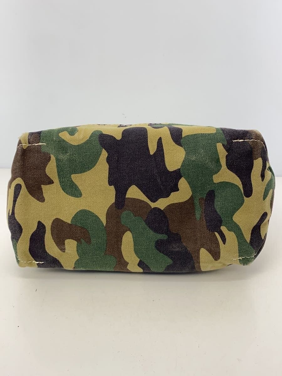 L.L.Bean Shoulder Bag Cotton WHT Camouflage 282340 4