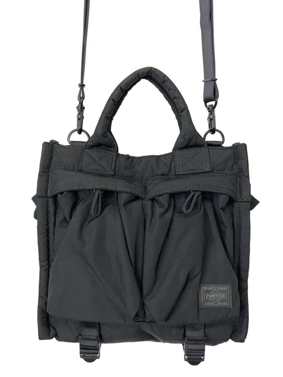 PORTER Shoulder Bag BLK Solid 9