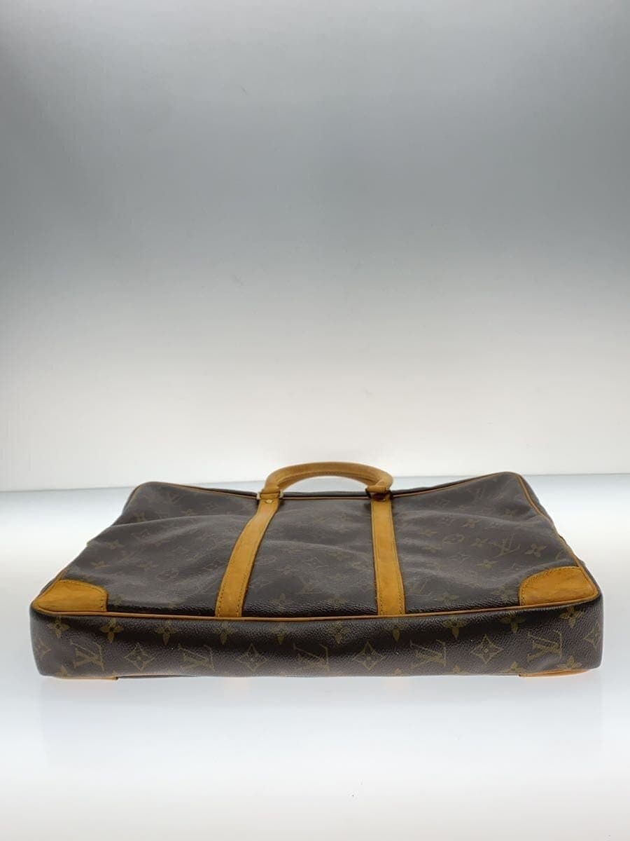 LOUIS VUITTON 2) Porte-Documents Voyage Monogram Canvas PVC BRW M40226 4