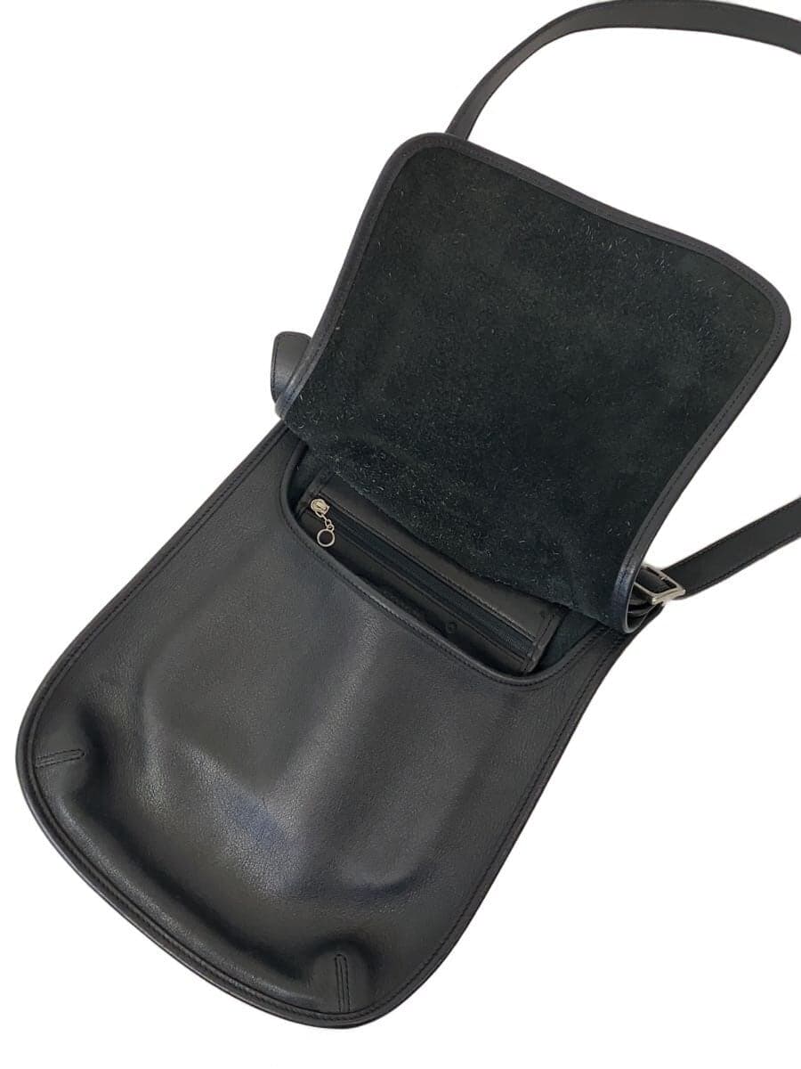 COACH Shoulder Bag Leather Black C03-9131 7