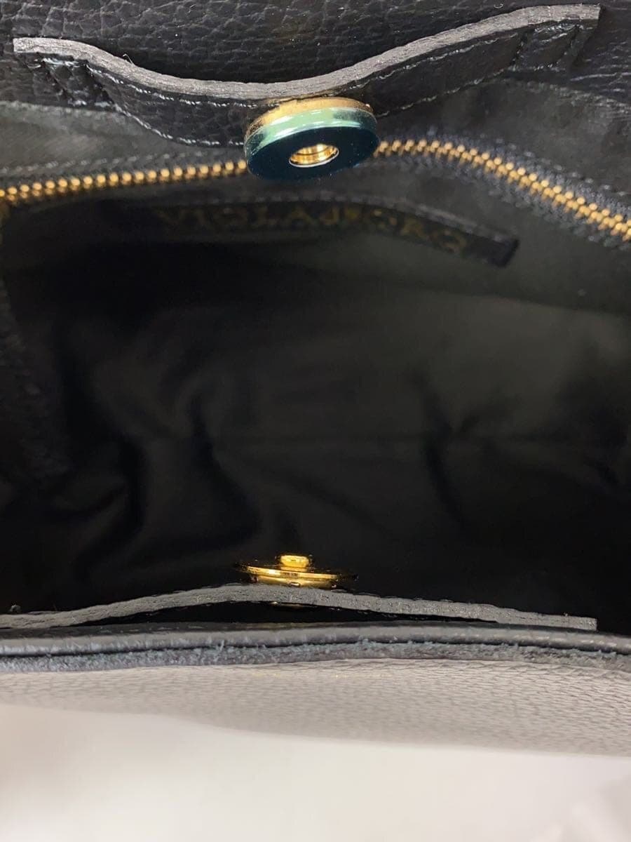 VIOLAd’ORO shoulder bag leather BLK 6