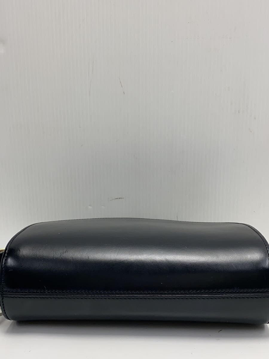 A.P.C. Half Moon Shoulder Bag Leather BLK Solid 4